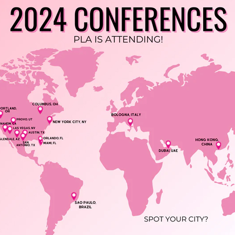 PLA 2024 Красотные события и конференции